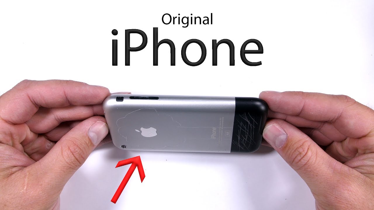 Original iPhone Durability Test! – Scratch and Bend Tested