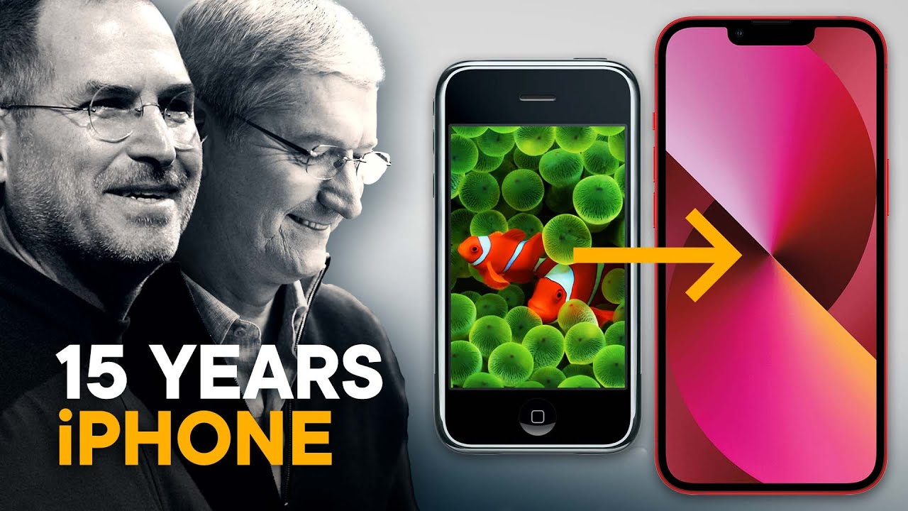 iPhone — 15 Years in 2 Minutes!