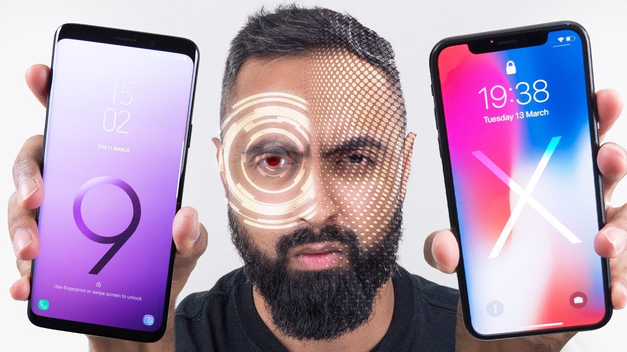 Intelligent Scan vs Face ID – Galaxy S9 vs iPhone X