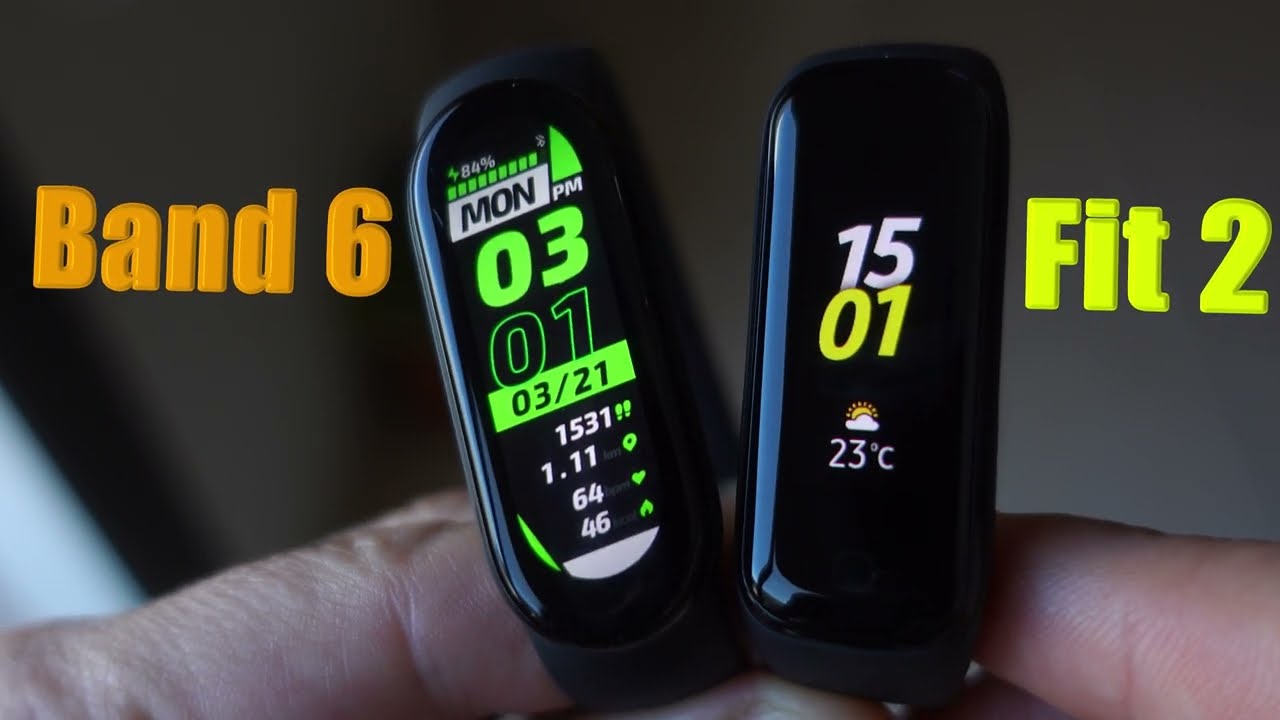 Samsung Galaxy Fit 2 vs Xiaomi Mi Band 6 | ¿Cuál es la MEJOR?