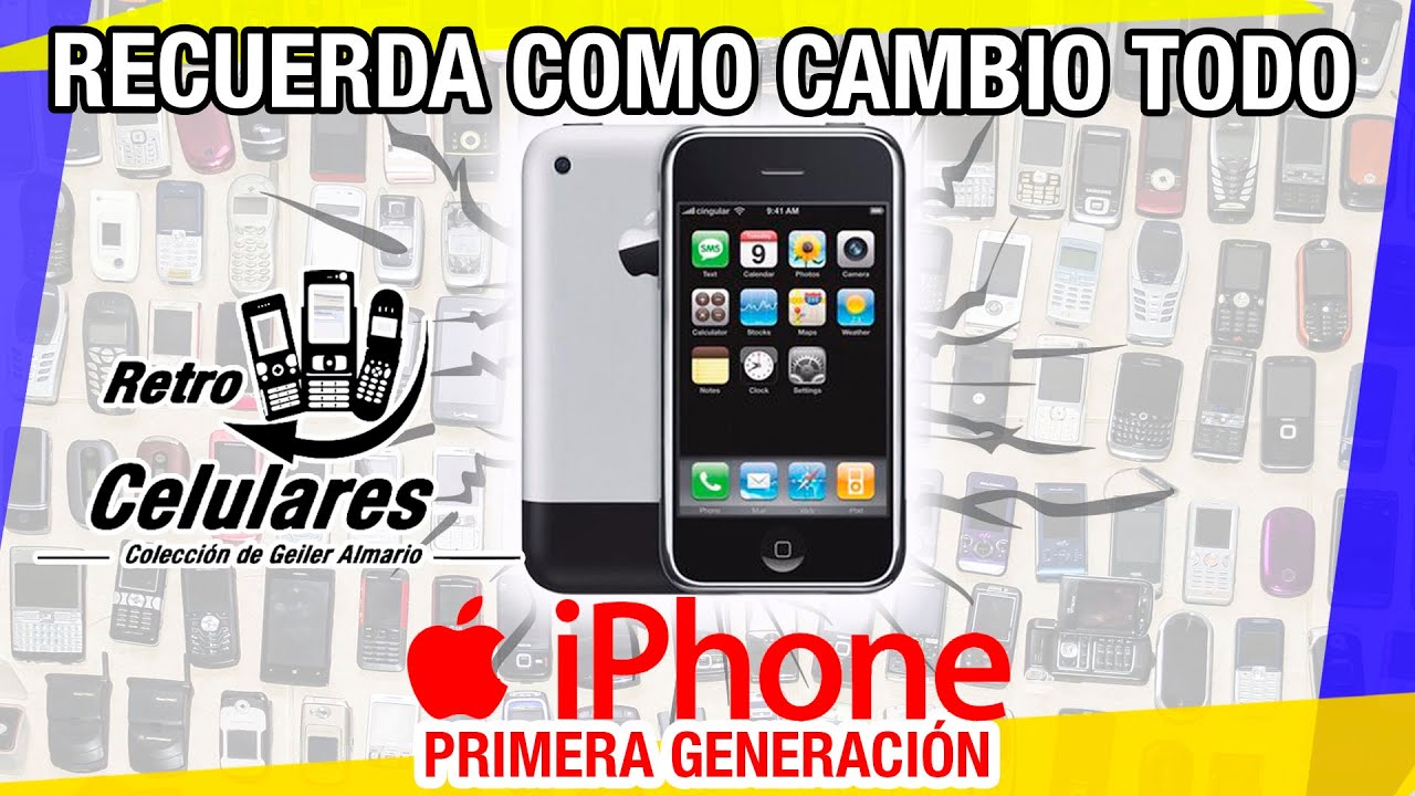 Como el iPhone 1 CAMBIO la HISTORIA de los CELULARES (2G, iOS 1) / Retro Celulares 4K