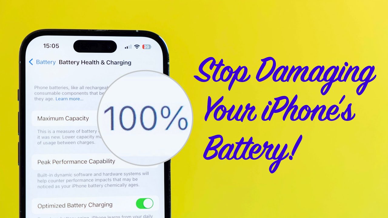 How to Maintain 100% iPhone Battery Health! (in 2023)