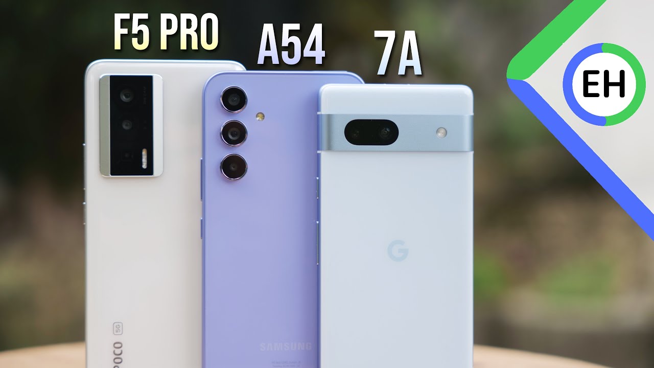 Das BESTE Smartphone für 500€?! Google Pixel 7a vs Samsung Galaxy A54 vs POCO F5 Pro