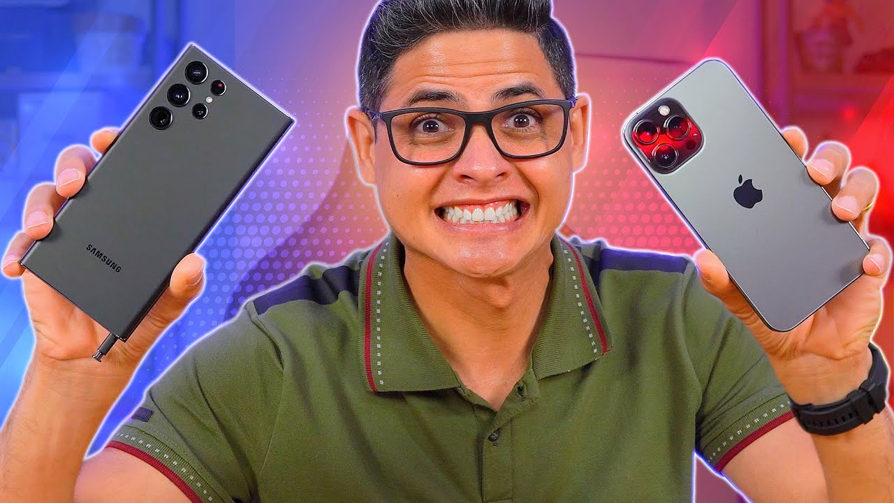 Galaxy S22 Ultra vs iPhone 13 Pro Max – QUAL O MELHOR? SMARTPHONES INCRÍVEIS! SAMSUNG vs APPLE