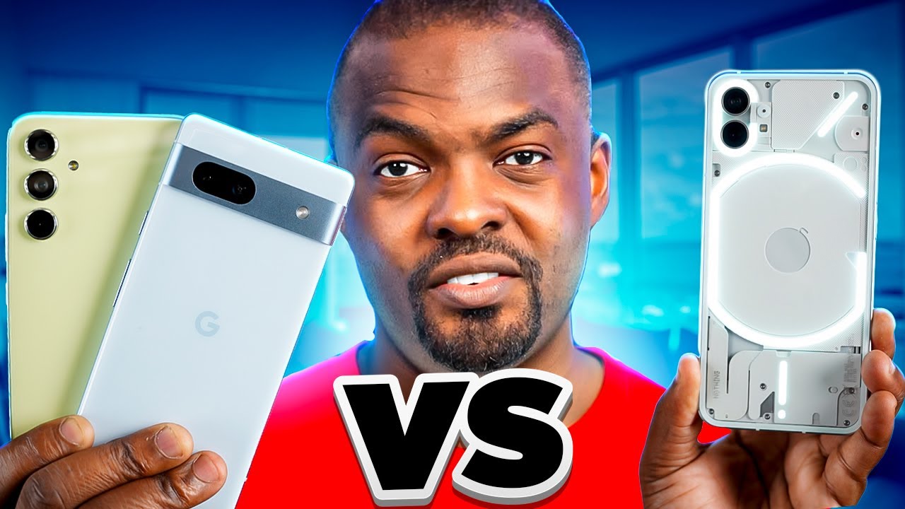 Google Pixel 7A vs Nothing Phone 1 vs Samsung Galaxy A54