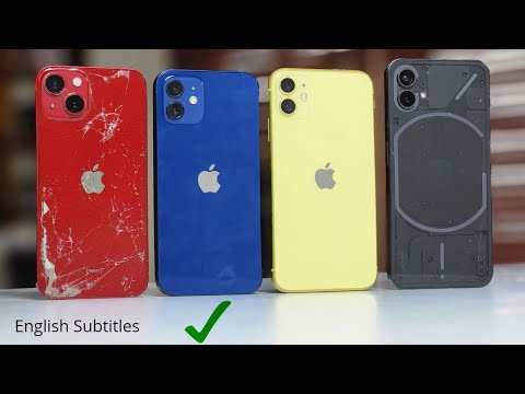 Nothing Phone 1 vs iPhone 12 vs iPhone 13 vs iPhone 11 Camera Test !