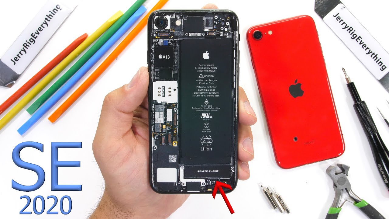 iPhone SE (2020) Teardown! – Lets talk about Vibrators…