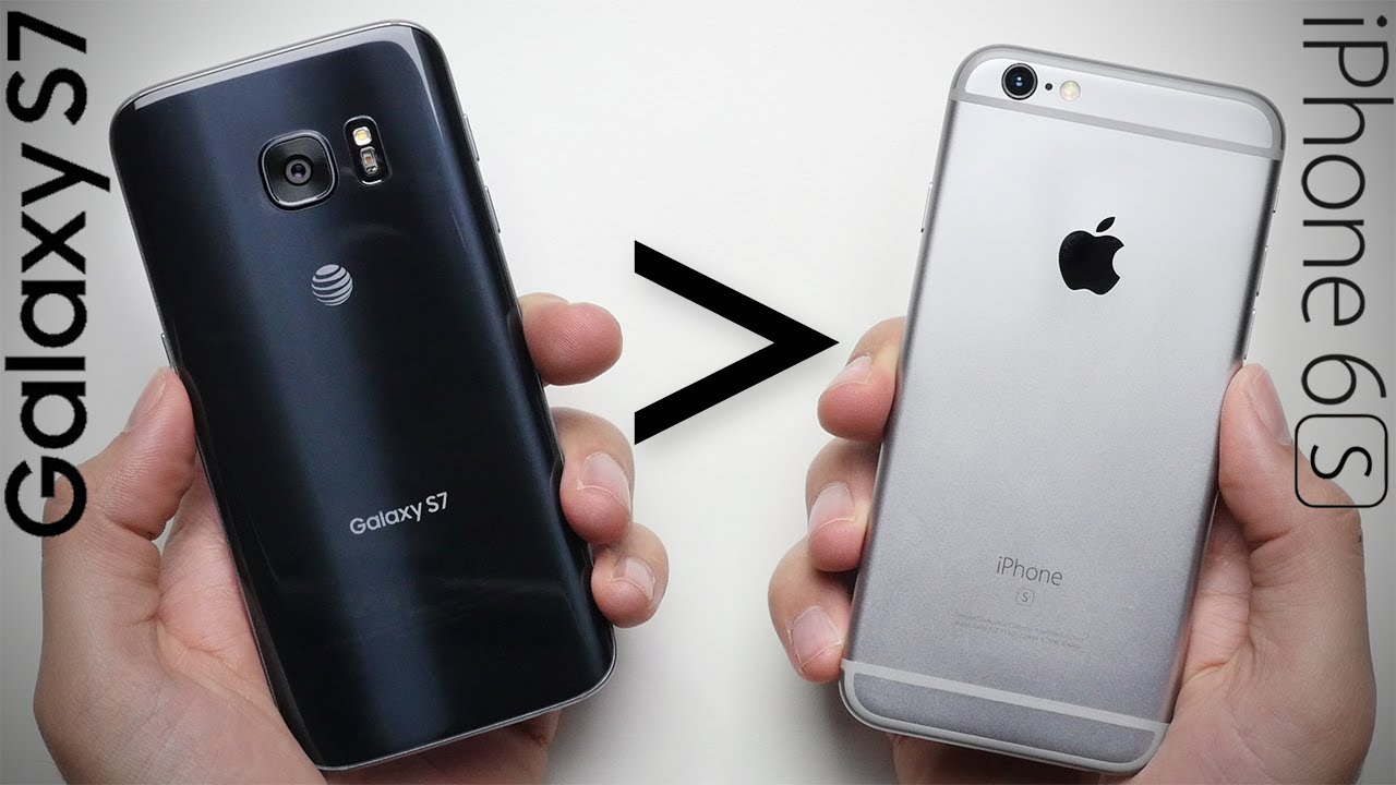 25 Reasons Why Galaxy S7 Is Better Than iPhone 6S