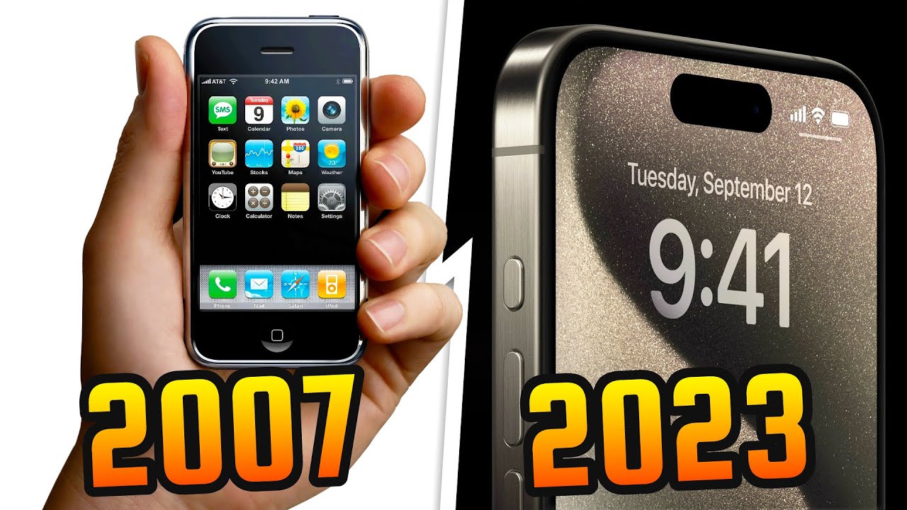 Evolution of the iPhone (Animation) [NEW]