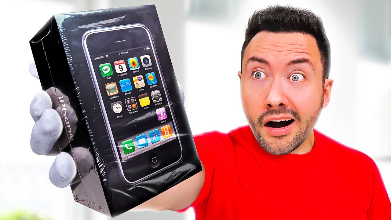 J’ai acheté le 1er iPhone NEUF ! (valeur 60 000€)