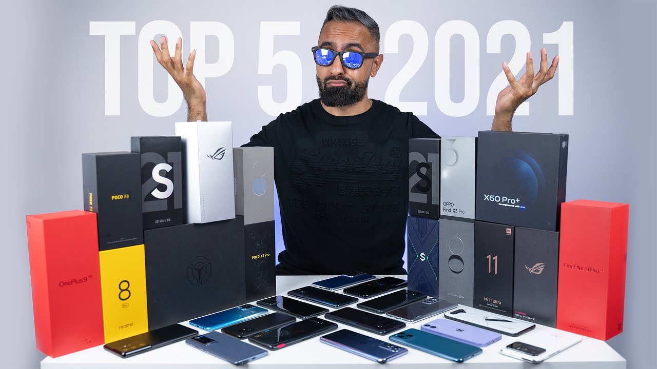 Top 5 BEST Smartphones of 2021…. So Far