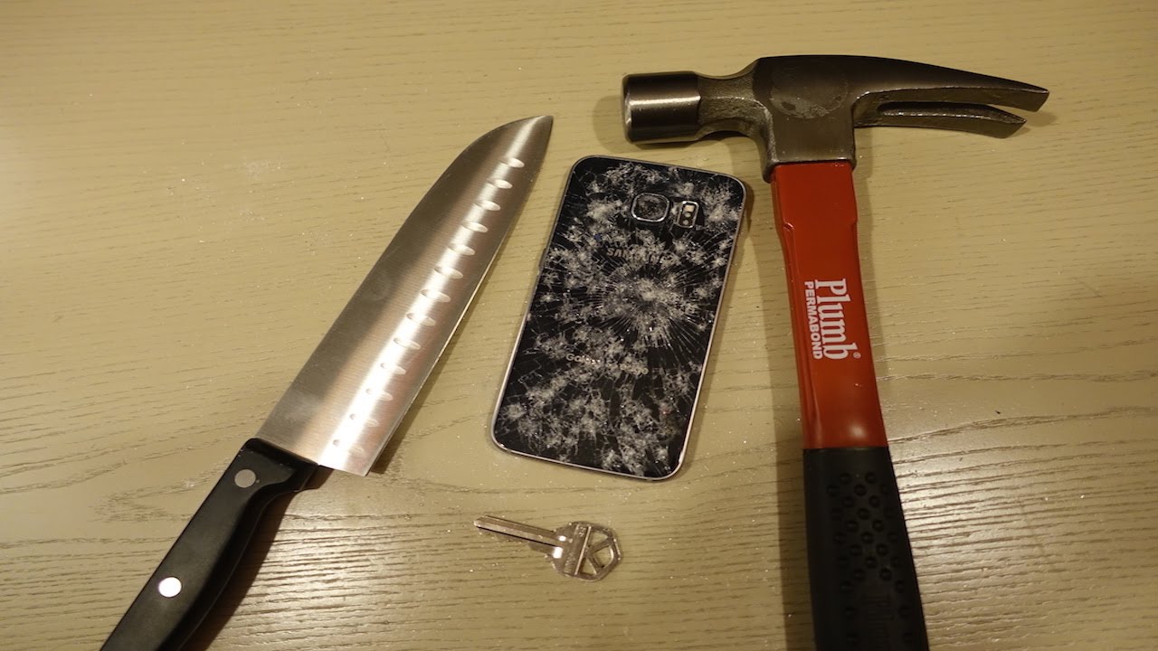 Samsung Galaxy S6 Edge Scratch & Hammer Test!