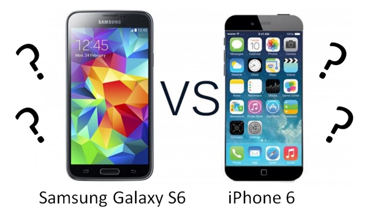Samsung Galaxy S6  vs iPhone 6 Plus