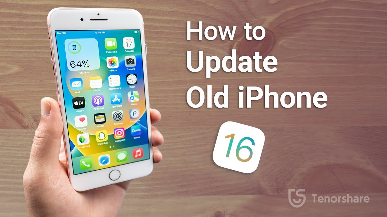 How to Update Old iPhone to iOS 16 (iPhone 8/X/XR/XS/11)