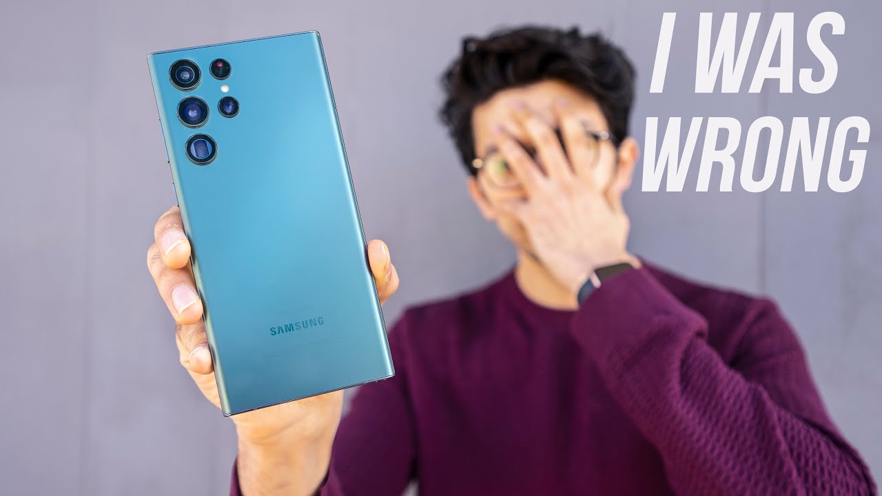 Samsung Galaxy S22 Ultra 1 Month Later – I WAS WRONG.