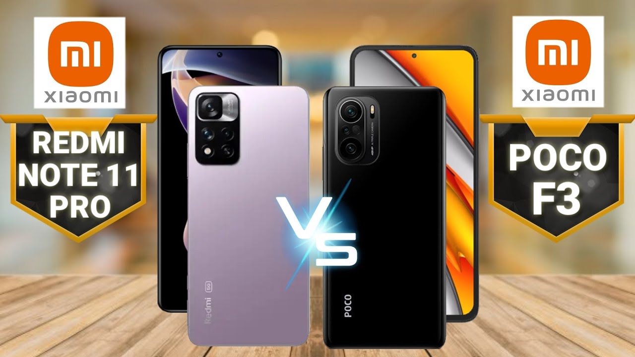 Xiaomi Redmi Note 11 Pro VS Xiaomi Poco F3 || COMPARE SMARTPHONE