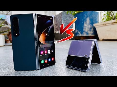 Samsung Z Fold 4 vs Flip 4 🔥 Comparison #shorts | #MostTechy