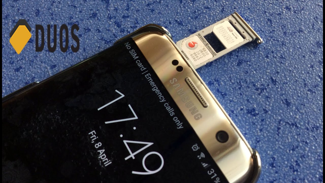 How Samsung Galaxy S7 edge Dual SIM Duos actually work