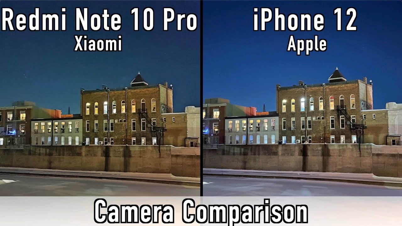 Xiaomi Redmi Note 10 Pro VS iPhone 12 Camera Comparison – Surprising Results!
