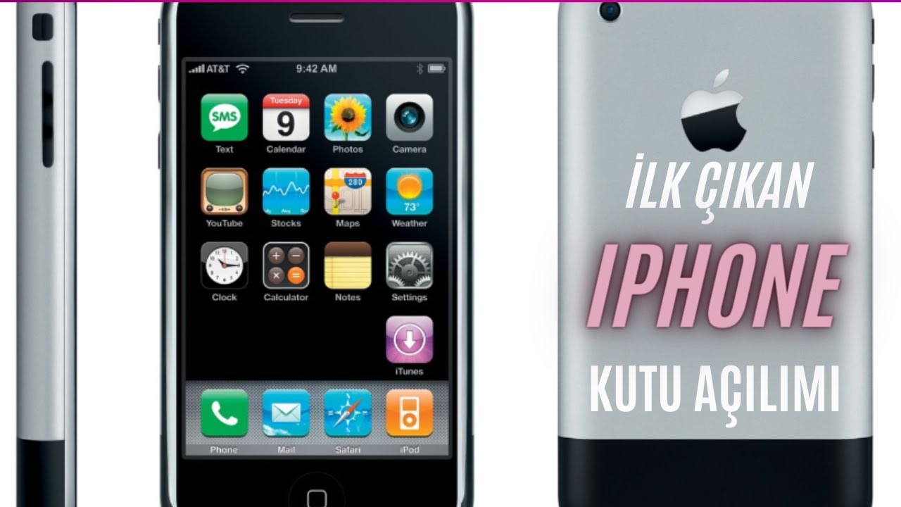 IPHONE 2G KUTU AÇILIM VE İNCELEMESİ