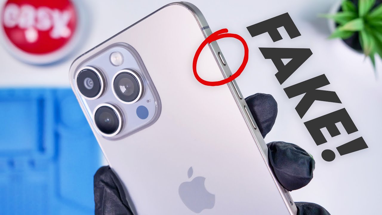 FAKE iPHONE 15 PRO MAX… SCARY GOOD