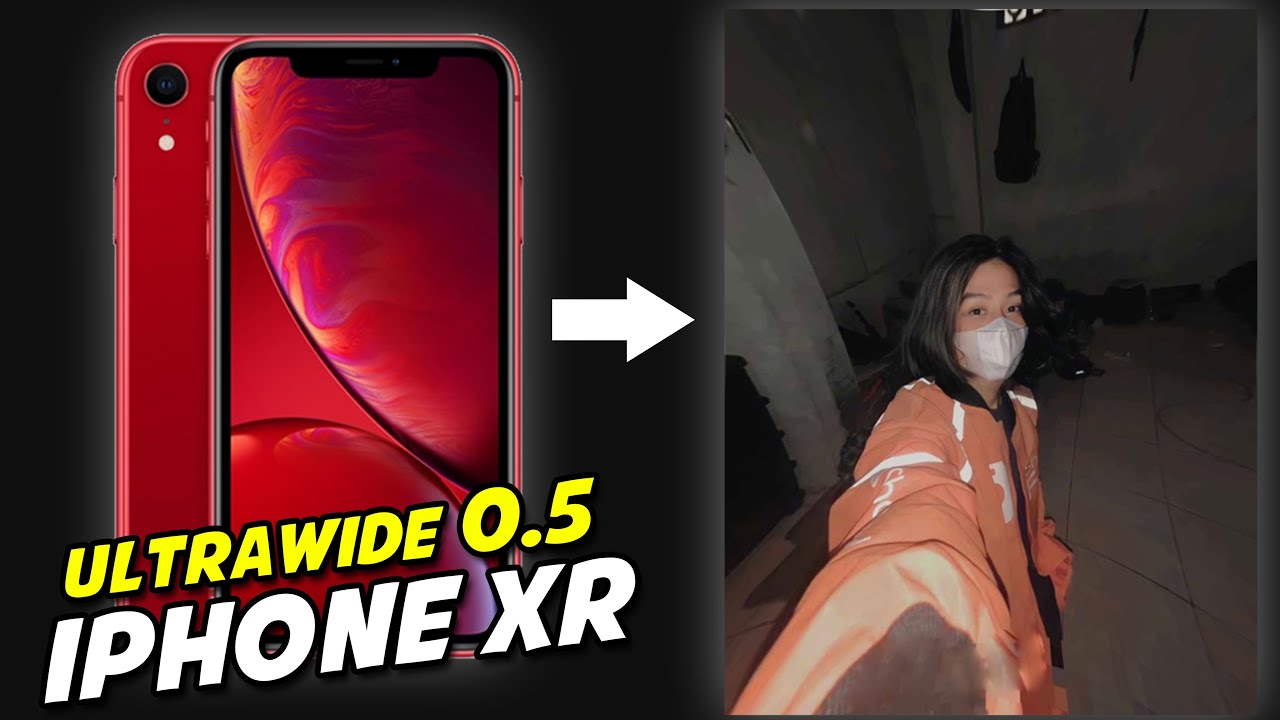 Tutorial Ultra Wide 0.5 di iPhone XR