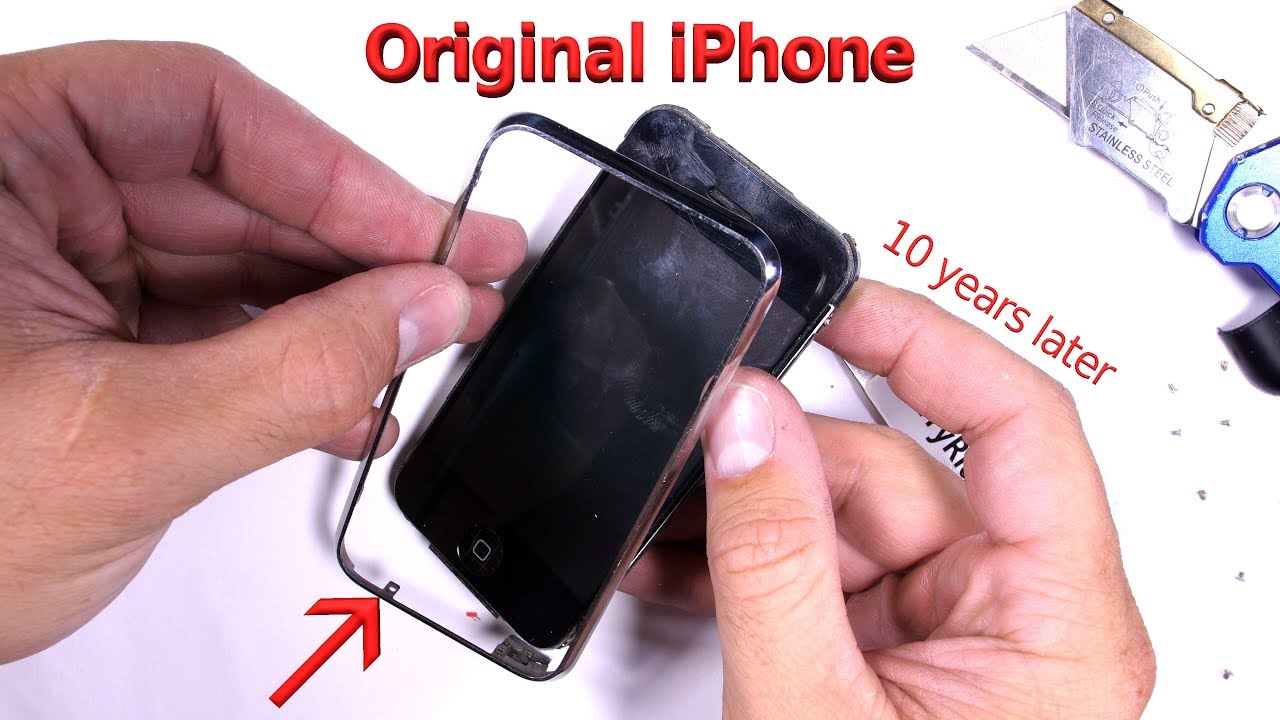 Original iPhone 2G Teardown – TEN YEARS LATER!!