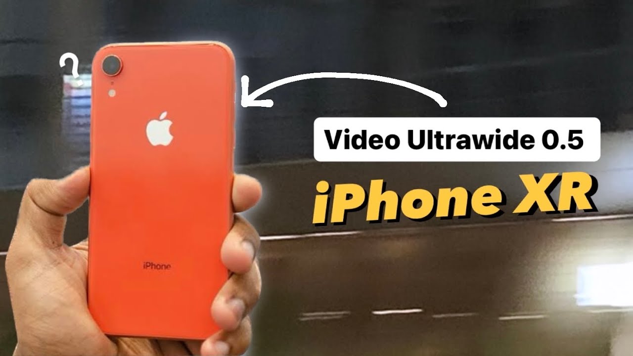 Cara Rekam Video Ultrawide 0.5 di iPhone XR