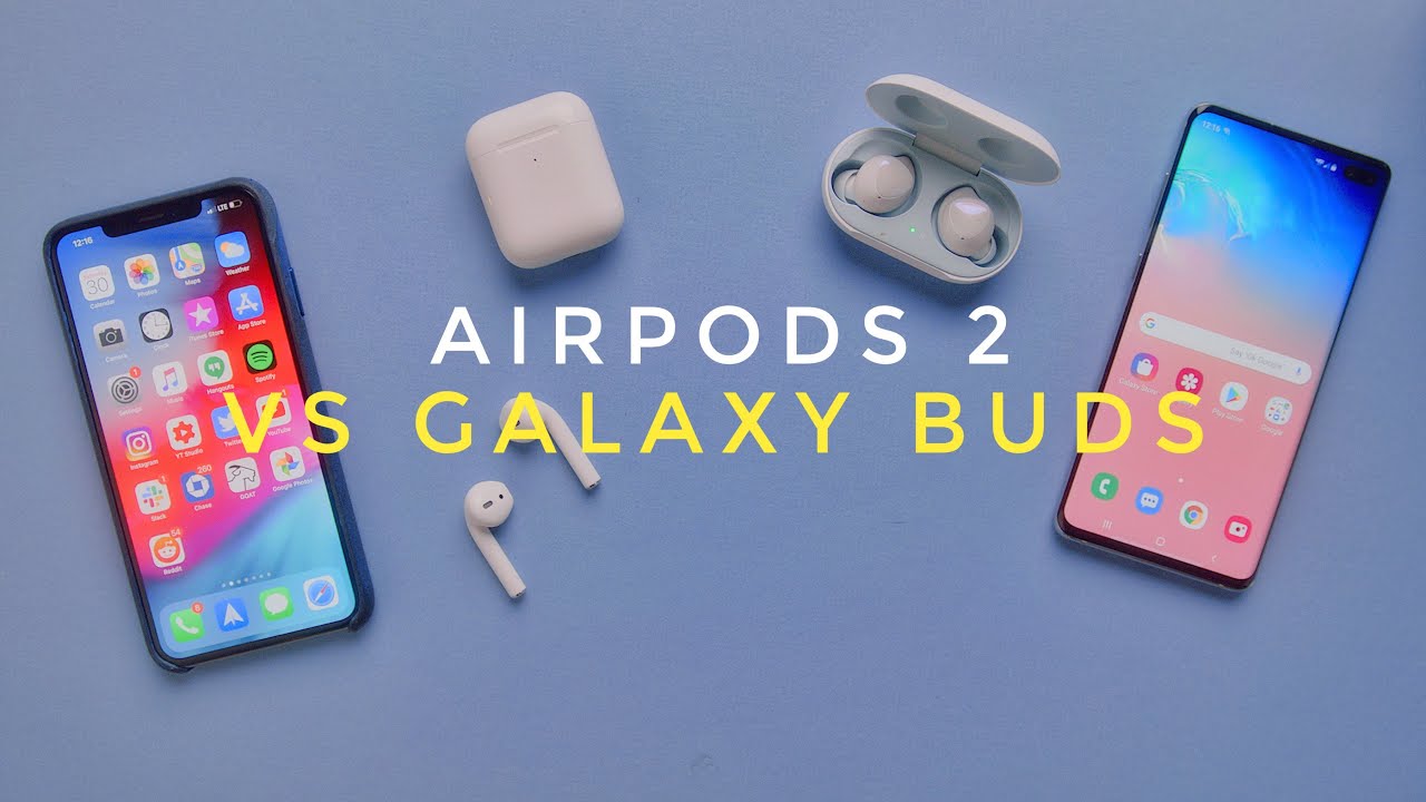Apple AirPods 2 vs Samsung Galaxy Buds!