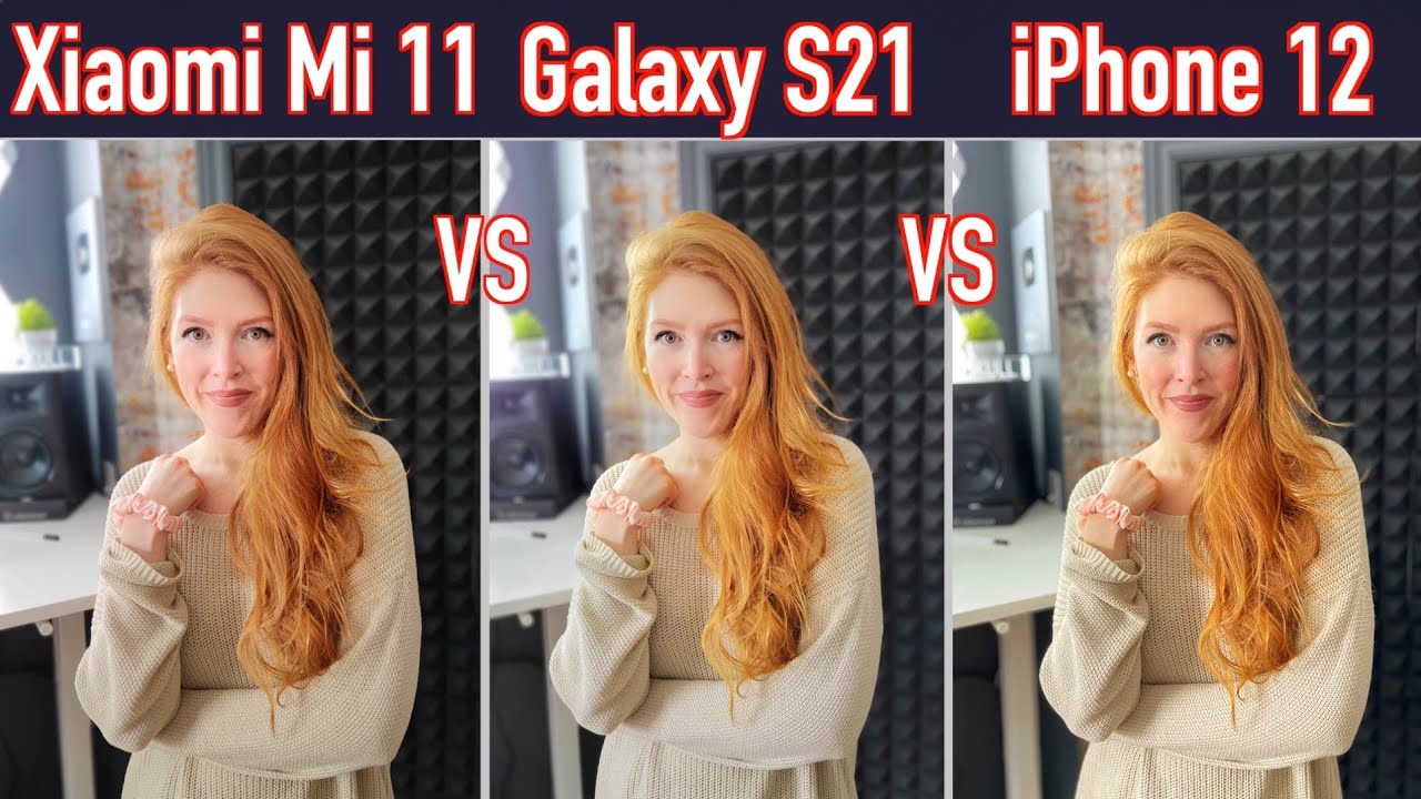 Galaxy S21 VS Xiaomi Mi 11 VS iPhone 12 – Camera Comparison!