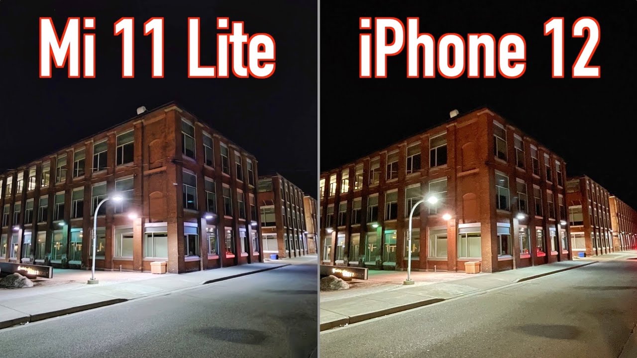 Xiaomi Mi 11 Lite VS iPhone 12 – Camera Comparison!